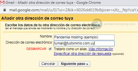 agregar correo gmail